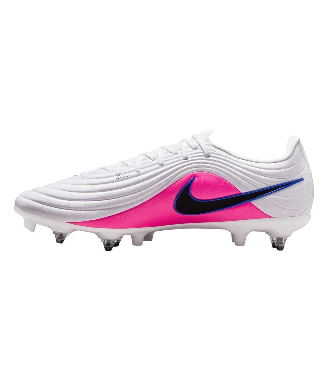 Unisex Adult Tiempo Academy Soft Ground Football Boots Blue White Pink Nike-3