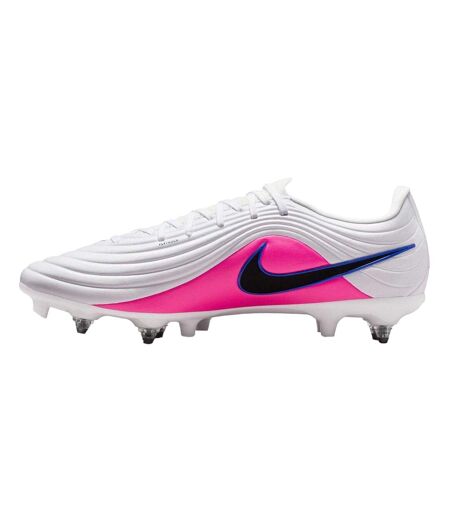 Unisex Adult Tiempo Academy Soft Ground Football Boots Blue White Pink Nike