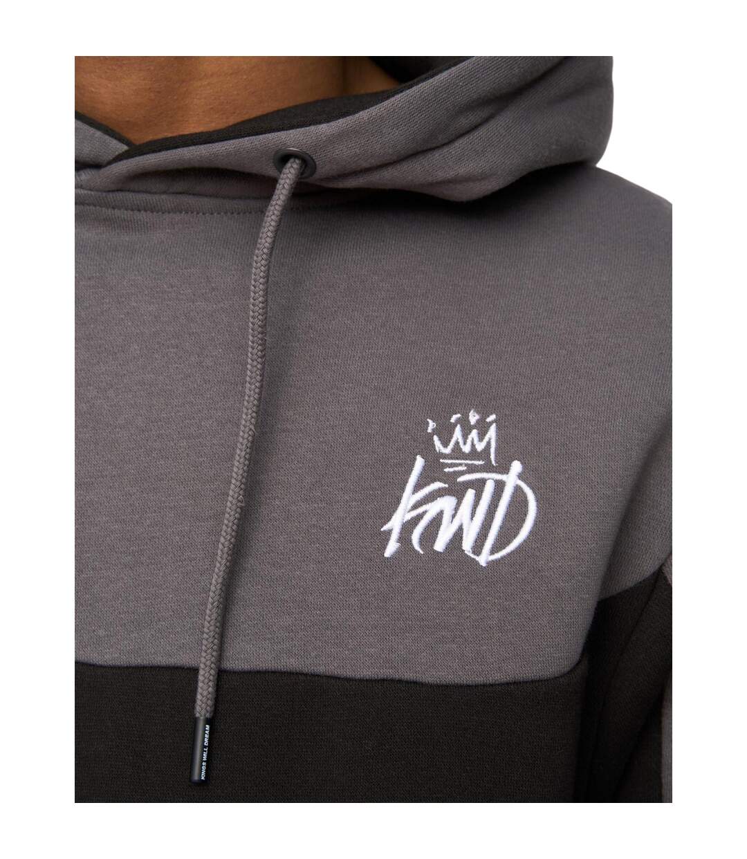 Mens Techy Hoodie Black Asphalt Kings Will Dream-4