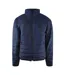 Mens Plain Padded Jacket Navy Blue Ice Iceberg-1