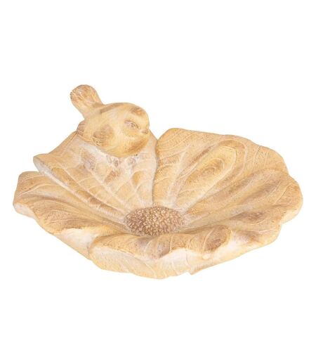 Coupelle Déco Extérieur Birdy 38cm Beige