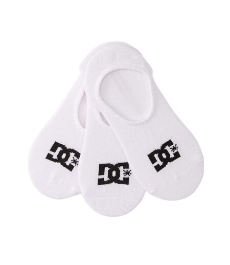 x3 paires de chaussettes blanches homme dc shoes liner