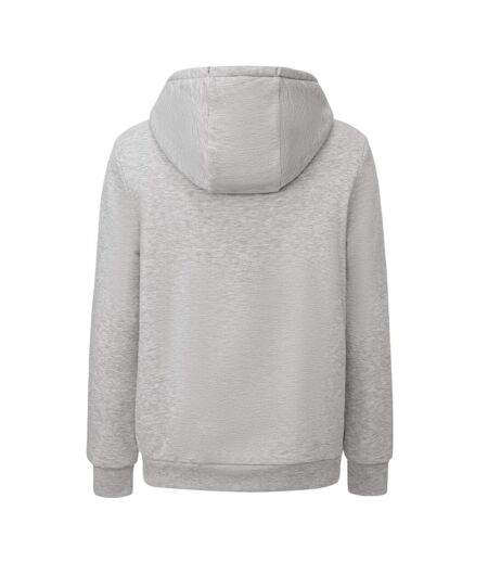 Mens Borg Lined Full Zip Hoodie Grey Marl Marl Slazenger
