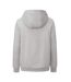 Mens Borg Lined Full Zip Hoodie Grey Marl Marl Slazenger-2