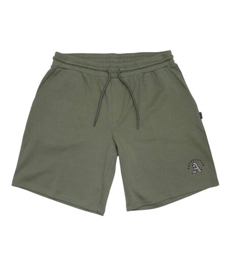 Short De Jogging Homme Vert Kaki Aquascutum
