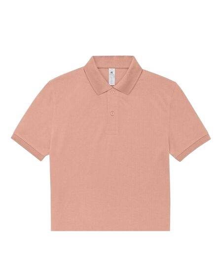 Mens My Polo Shirt Nude B&C