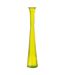 Vase Tube en Verre Stripe 51cm Jaune-1