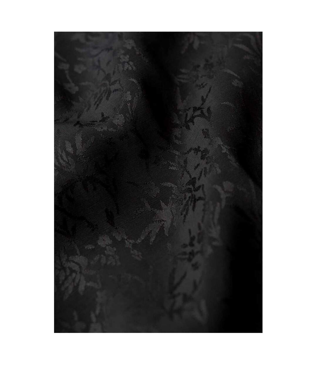 Robe Portefeuille Manches Courtes Motif/style Floral Femme Noir Superdry-4