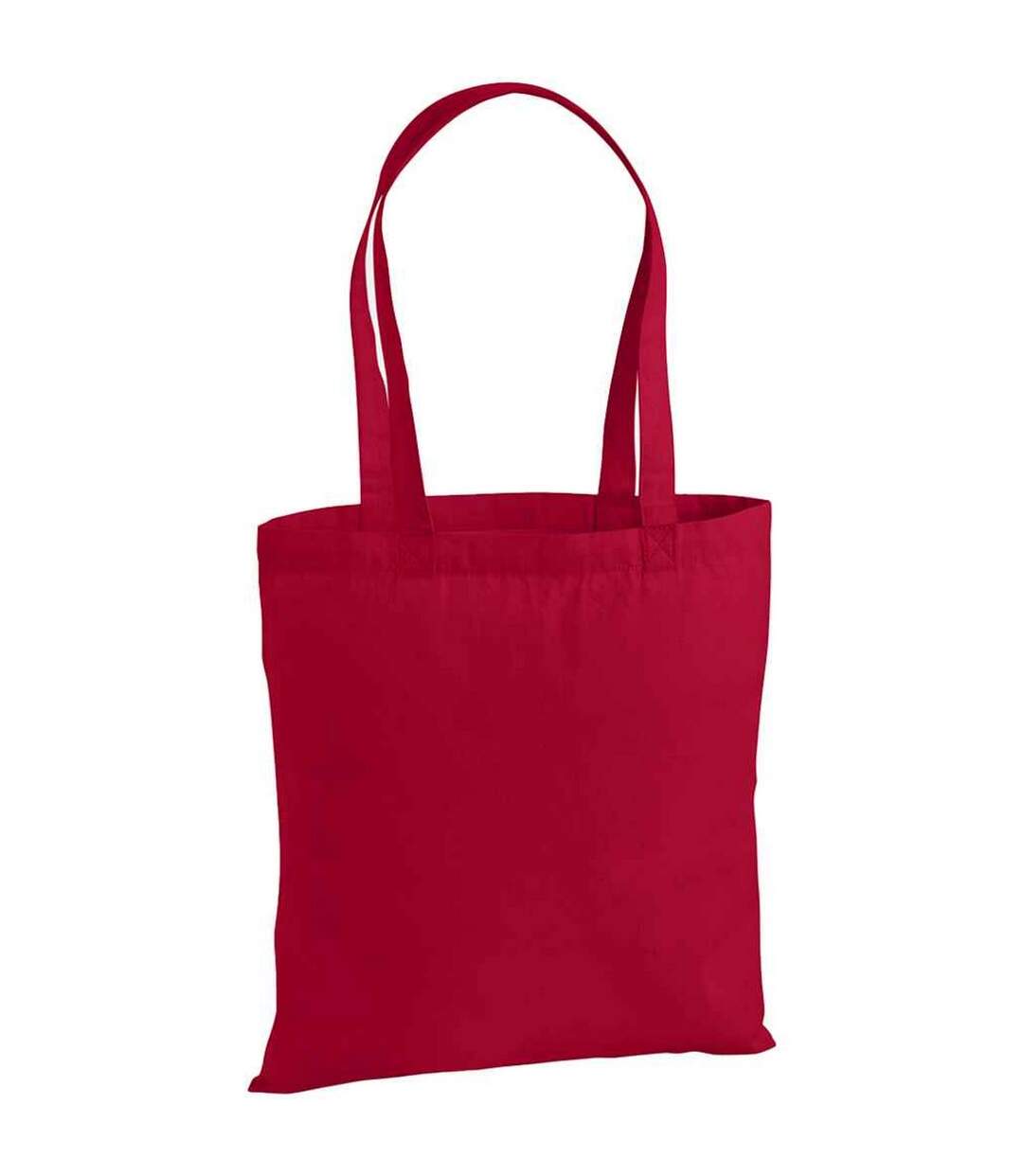 Tote Bag Premium Taille Unique Rouge Classique Westford Mill-1