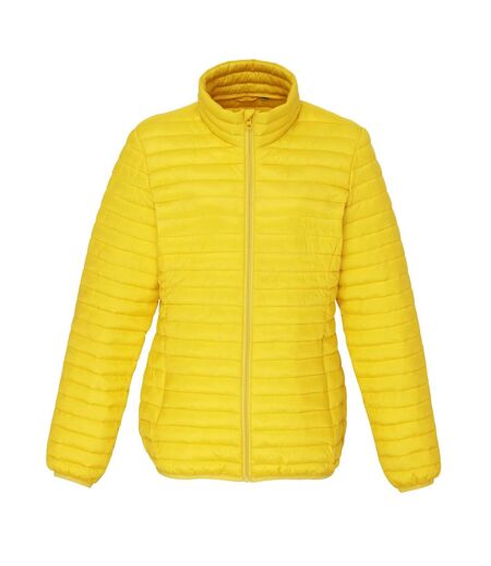 2786 Womens/Ladies Tribe Hooded Fineline Padded Jacket (Bright Yellow)