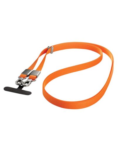 Recycled Pet Cross Body Lanyard Orange XD Xclusive