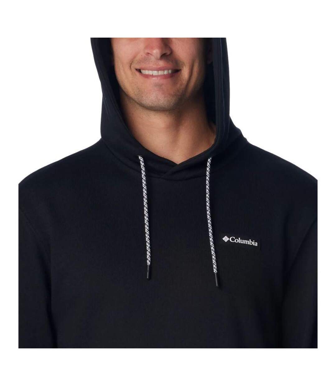 Sweat À Capuche Marble Canyon Homme Noir Columbia-4