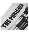 The Punisher Mens Skull Heather Hoodie (Gris) - UTTV687