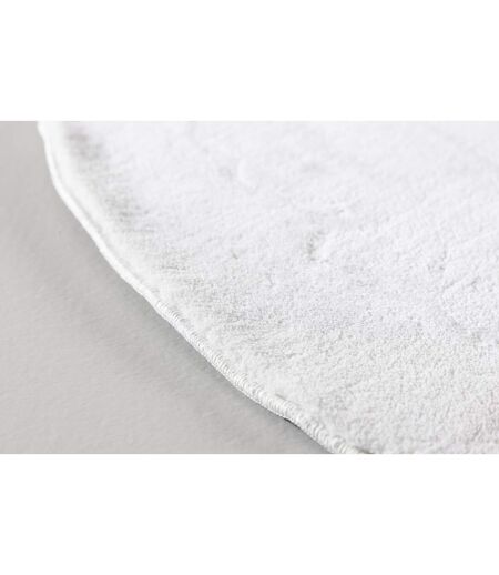 Tapis Déco Rond Nixie 200cm Blanc