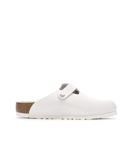 Sabots blanc mixte birkenstock boston