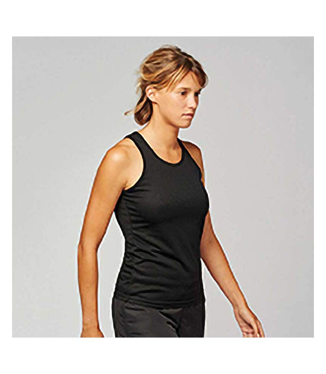 Débardeur de sport femme noir Kariban Proact-2