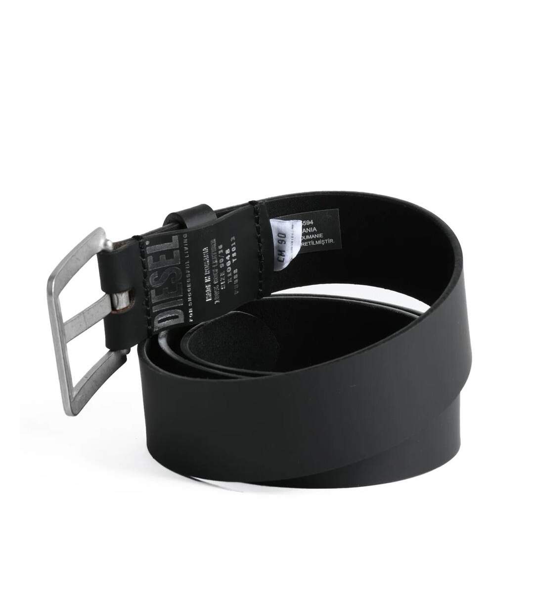 Ceinture marron foncé homme diesel bbasic belt x10648-2