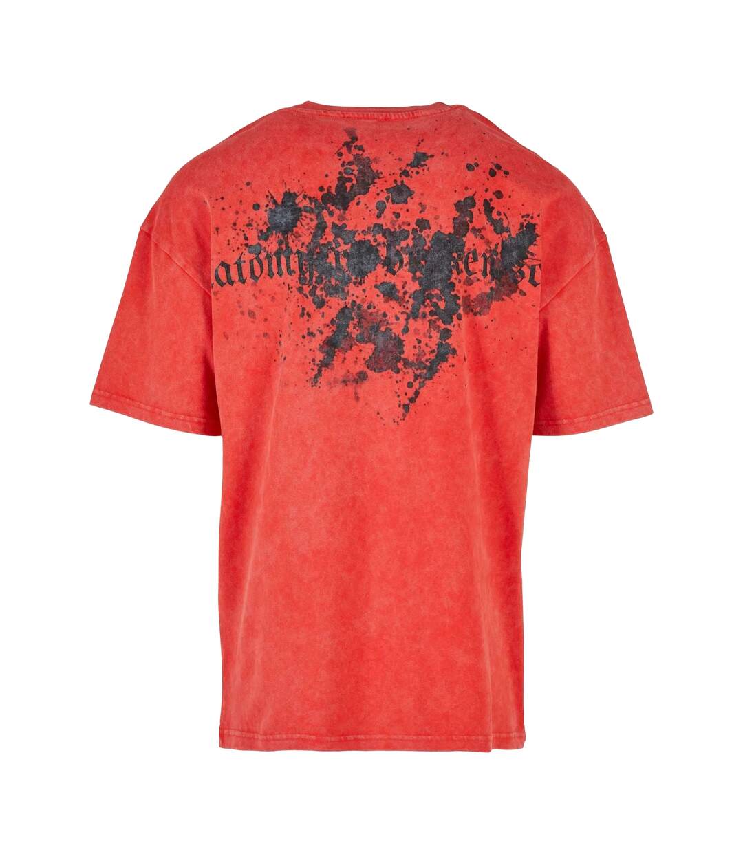 Mens In Utero Washed T-shirt Rouge 9N1M SENSE-2
