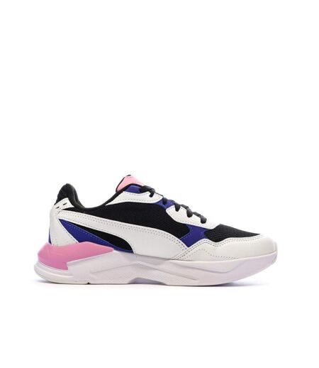Baskets blanches/noires/roses femme puma xray speed lite
