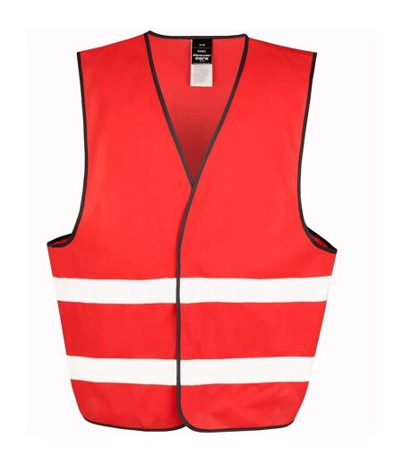 Gilet Haute Visibilité Enhanced Adulte Rouge Result Core