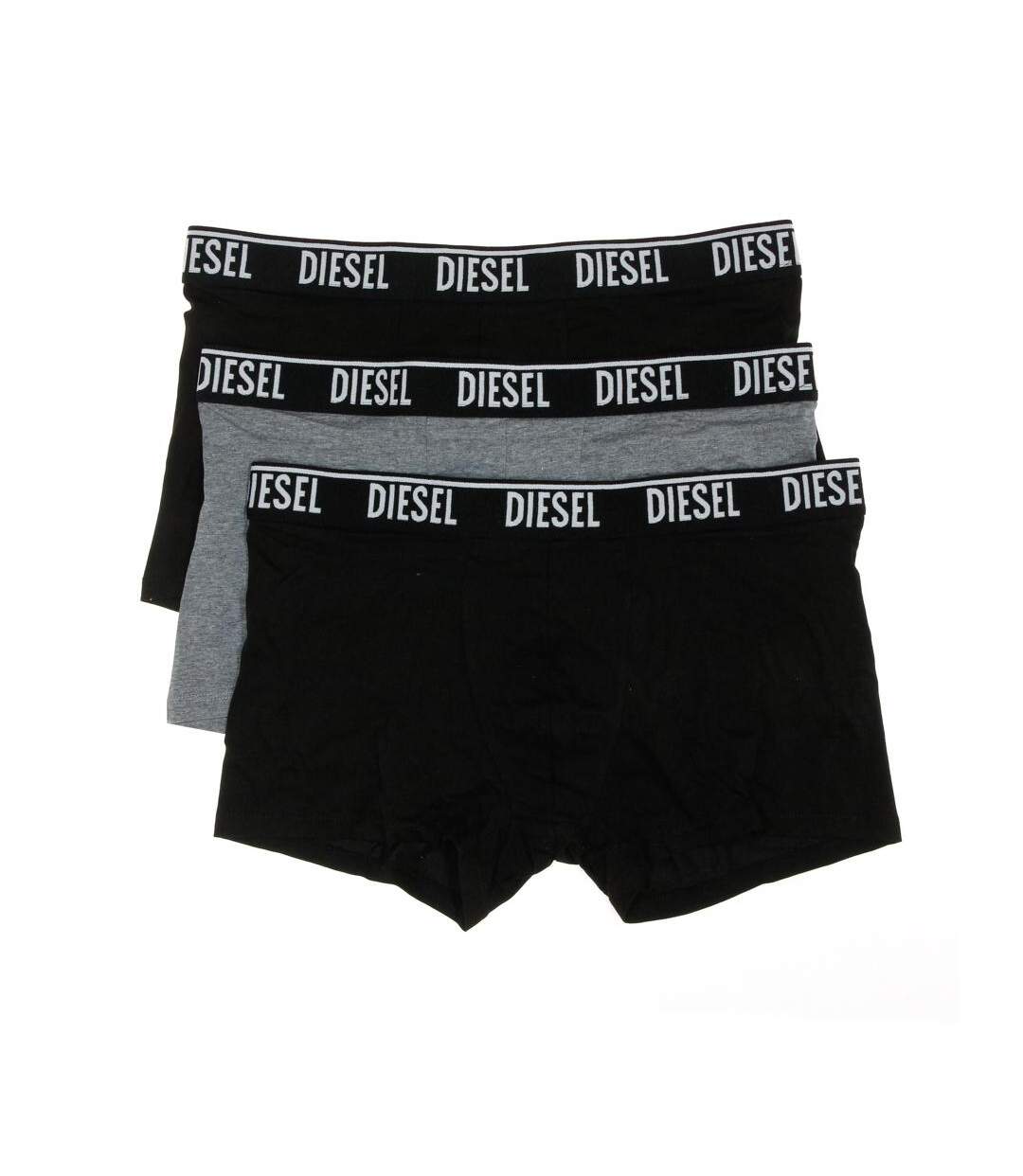x3 boxers noir/gris homme diesel shawnthreepack - m-1