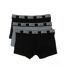 x3 boxers noir/gris homme diesel shawnthreepack - m-1