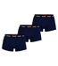 Lot De 3  Boxers Homme Bleu Marine Hugo-3