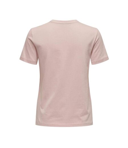 T-shirt Rose Femme Only Lima - L