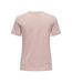 T-shirt Rose Femme Only Lima - L