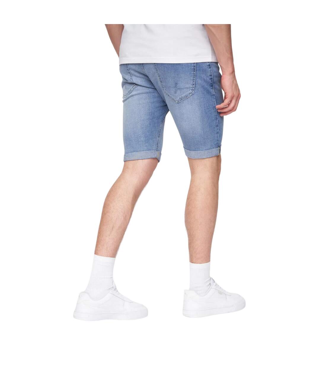 Short flex homme bleu clair délavé Henleys-2