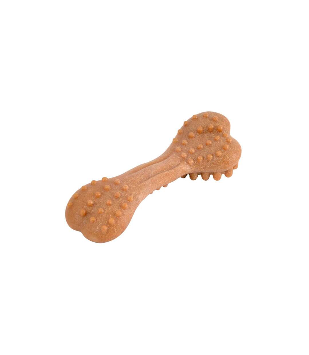 Jouet Os à Mâcher Picots 17cm Orange-1