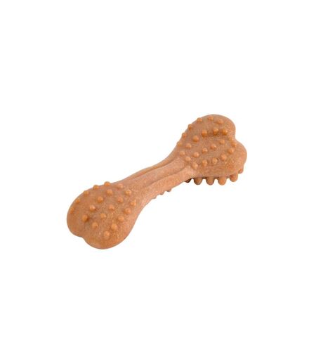 Jouet Os à Mâcher Picots 17cm Orange