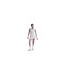 Womens/ladies Mini Open Regular Tennis Skort Grey White Nike-1