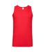 Fruit of the Loom - Débardeur VALUEWEIGHT ATHLETIC - Adulte (Rouge) - UTRW10125