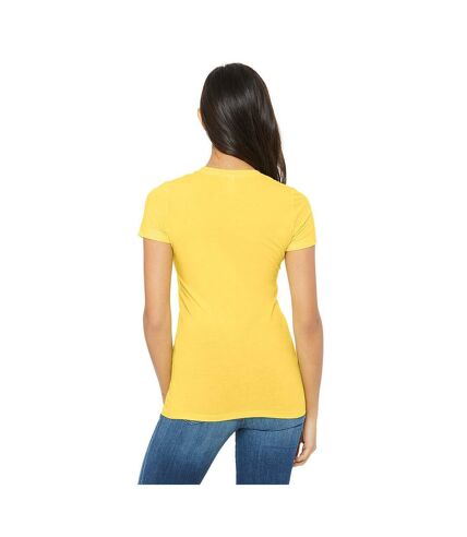Bella + Canvas Womens/Ladies The Favourite T-Shirt (Yellow)