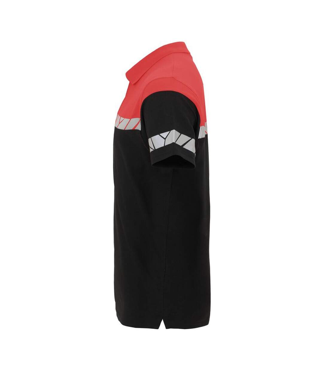 Polo Progression Homme Noir Rouge Projob-3