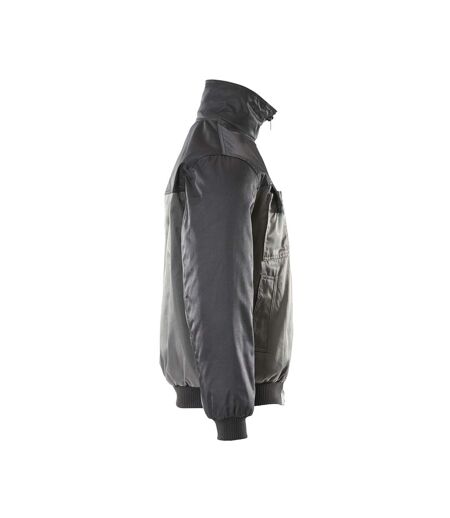 Mens Bolzano Pilot Jacket Anthracite Black Mascot
