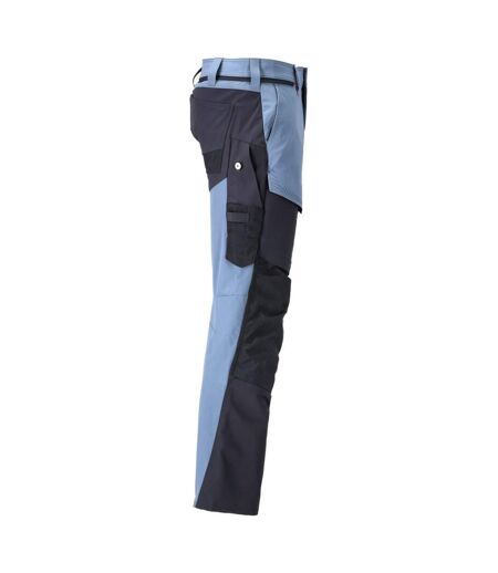 Pantalon De Travail Customised Homme Bleu De Gris Bleu Marine Foncé Mascot