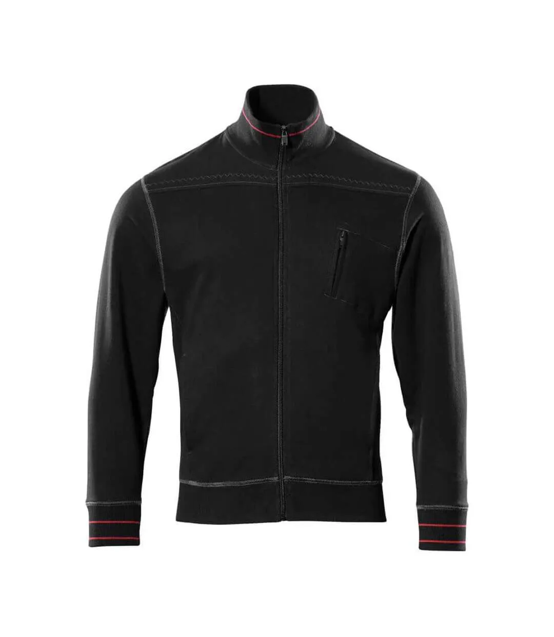 Mens Frontline Chania Sweatshirt Black Mascot-1