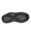 Childrens/kids Bevin Waterproof Trainers Black Red Trespass-4