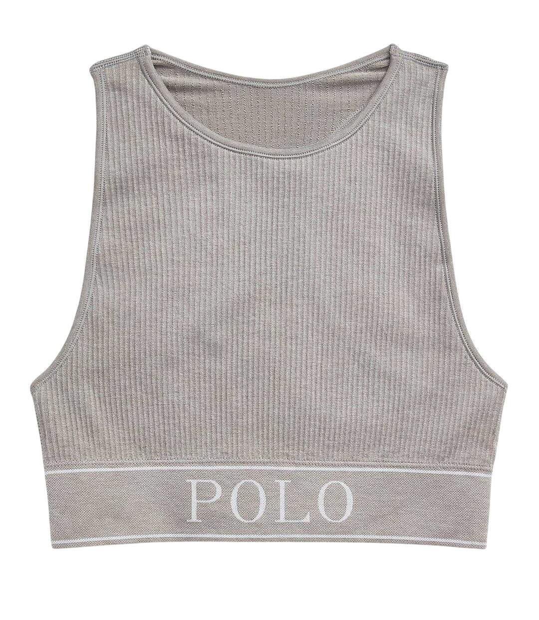 Débardeur Femme Gris Chiné Ralph Lauren-2