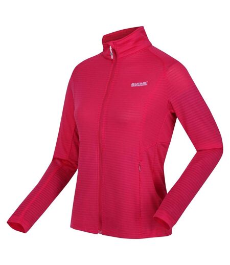 Womens/ladies Highton Lite Ii Full Zip Soft Shell Jacket Pink Potion Regatta