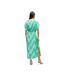 Womens/ladies Josie V Neck Midi Dress Green Vero Moda-3