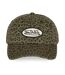 Casquette dad cap all over print léopard et écusson AOP Vondutch-2