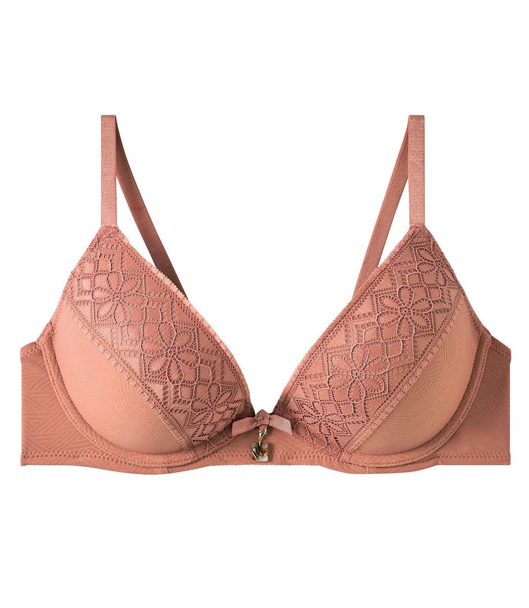 Soutien-gorge ampliforme coque moulée terracotta Palanquin-1