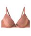 Soutien-gorge ampliforme coque moulée terracotta Palanquin