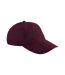 Casquette De Baseball Motif/style Uni Leisure Bordeaux Beechfield-1