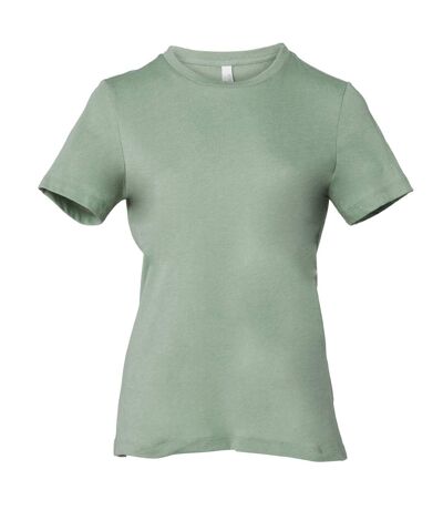 T-shirt femme vert de gris Bella + Canvas Bella + Canvas