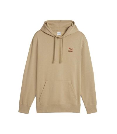 Sweat à Capuche Beige Homme Puma Clsscs - L