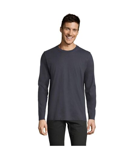 T-shirt Imperial Homme Gris Foncé Uni SOLS